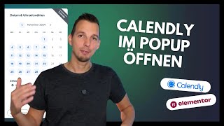 Calendly als Popup in Elementor einbauen  Terminbuchung für deine Webseite [upl. by Vargas]