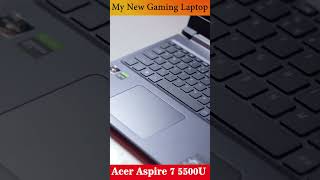 Best Budget Laptop Acer Aspire 7 Ryzen 5 Hexa Core AMD R5 5500U shorts [upl. by Christel]