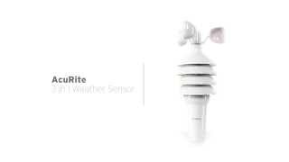 AcuRite 3in1 Weather Sensor [upl. by Aitetel]