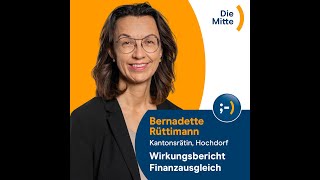 Wirkungsbericht Finanzausgleich  Bernadette Rüttimann [upl. by Silsby]