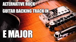 Stereophonics Style Alternative Rock Guitar Backing Track In E Major [upl. by Poler912]