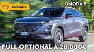 OMODA 5 FULL OPTIONAL dalla CINA a 28000€  Come va SU STRADA [upl. by Ninette]