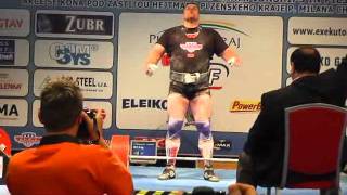 World Record Deadlift Brad Gillingham 3975kg8763lbs [upl. by Stanhope]