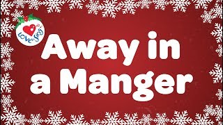 Away in a Manger with Lyrics  Christmas Carol amp Song [upl. by Cerell]