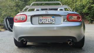 Mazda MX5 NC Goodwin Racing RoadsterSport Exhaust [upl. by Kelcie]