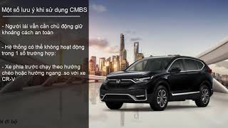 Hệ thống phanh giảm thiểu va chạm CMBS  Honda CRV 2020 [upl. by Ferd]