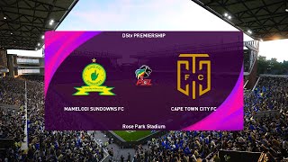 Mamelodi Sundowns vs Cape Town City FC 25052024 DStv Premiership PES 2021 [upl. by Burford933]