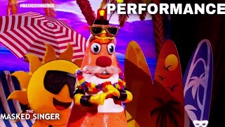 Traffic Cone Sings quotEscape Piña Colada Singsquot by Rupert Holmes  The Masked Singer UK  Season 3 [upl. by Lan512]