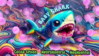 BABY SHARK Remix PSYTRANCE TO HARDCORE amp DARKPSY REMIX [upl. by Nolur]