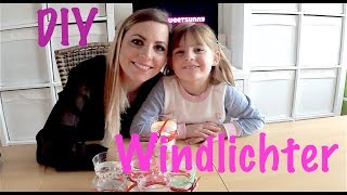 DIY Windlichter  Windlichter selber machen  Weihnachten  do it yourself  RealSweetSunny [upl. by Currey]