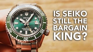 Biggest quotBang for Your Buckquot GMT Watch  Seiko Prospex GMT Review [upl. by Enaoj]