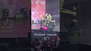 Taeyeon  Weekend bestofbestbkk taeyeon concert weekend Sone [upl. by Eiro]