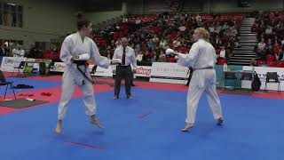 2019 KUGB National Championships  Senior Individual Kumite Finals [upl. by Lilas450]