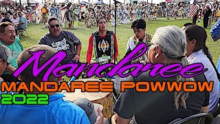 Mandaree Flag Song  Mandaree Powwow 2022 [upl. by Devlen]