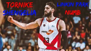 Tornike Shengelia  quotLinkin Park  Numb quot  Career Highlights Mix ᴴᴰ [upl. by Hsakaa]