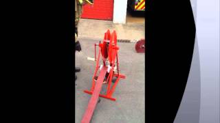 Fire hose winder videowmv [upl. by Nauht]