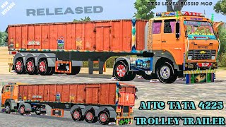 Tata 4225 AITC Trolley Trailer Truck Mod Download Bus Simulator Indonesia [upl. by Eisenstark881]