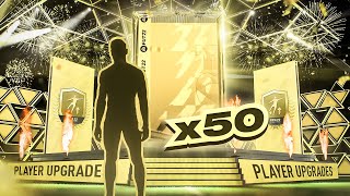 50 x 2 PLAYER UPGRADE PACKS  FIFA 22 Ultimate Team [upl. by Fee]