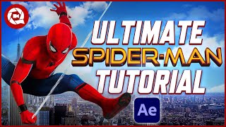 The ULTIMATE SPIDERMAN Tutorial Simplified in After Effects [upl. by Gilroy]