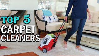 Top 5  Best Carpet Cleaners 2024  Best Carpet Cleaners You Can Buy Reviews [upl. by Alasteir610]