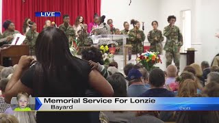 Memorial service for Lonzie [upl. by Maxama915]