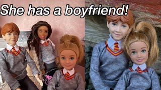 Barbie Dolls A Day In the Life At school  Amelia gets a boyfriend [upl. by Sennahoj]