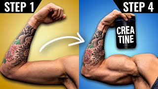 The BEST Way To Use Creatine For Muscle Growth 4 STEPS [upl. by Dever]