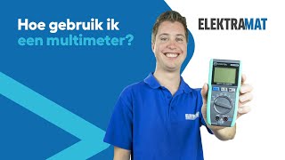 Hoe gebruik ik een multimeter [upl. by Nimocks399]