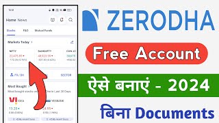 How To Open Your Zerodha Account Online Zerodha Me Apna Demat Account Kaise Banaye Full Guide 2024 [upl. by Bauer]