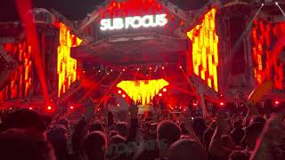 BURNS  Talamanca Sub Focus Remix live  LET IT ROLL 2022 [upl. by Hayimas257]