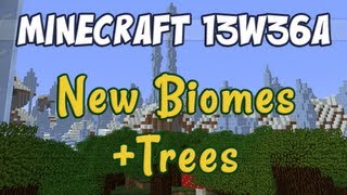 Minecraft Snapshot 13w36a  Amplified Biomes and Ice Fields [upl. by Belford]