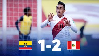 Eliminatorias Sudamericanas  Ecuador vs Perú  Fecha 8 [upl. by Yecnuahc]