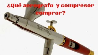 🥇¿QUÉ AEROGRAFO y compresor comprar para miniaturasWhat airbrush should I buy [upl. by Novaat]