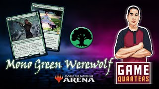 MTG Arena Mono Green Werewolf Deck [upl. by Halley]