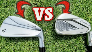 TAYLORMADE STEALTH vs P790 IRONS REVIEW  Whats the difference and which are best [upl. by Yendic875]