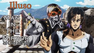 Illuso  Man in the Mirror JJBA Anime Musical Leitmotif [upl. by Antonina]