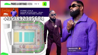 Ferre Gola u Arena 2500billets Kaka vendu a traduire bango na justice eyinda kaka [upl. by Fennessy320]