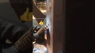 Rebar welding tricks that are rarely discussed howtowelding welding stickweldingthinmetal [upl. by Zulaledairam]