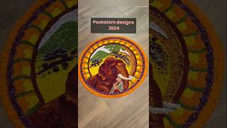 Pookalam designs  Pookalam competition at Dubai pookalamdesigns [upl. by Aneetsirhc547]