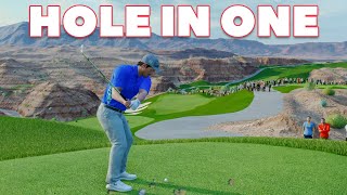 HOLE IN ONE CHALLENGE  I PLAYED EVERY PAR 3 IN EA SPORTS PGA TOUR [upl. by Immak34]