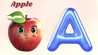 ABC Phonics Song  Alphabet letter sounds  ABC learning for toddlers  Education ABC Nursery Rhymes [upl. by Hinckley]