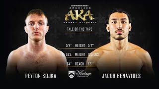 AKA 41 Bout 9 Jacob Benavides vs Peyton Sojka [upl. by Arahset347]