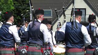 Field Marshal Montgomery Pipe Band  UK Championships 2024 [upl. by Lorant106]