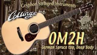 Collings OM2H German Spruce top Deep Body demo by Tom Culbertson [upl. by Esinert]