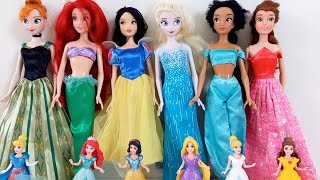 Looking for Disney Princess Dresses DIY Miniature Ideas for Barbie Wig Dress Faceup and More DIY [upl. by Britney]