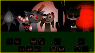 Sprunki  incredibox  Phase 11 P4 dark mode Green background  latest version [upl. by Assilanna441]