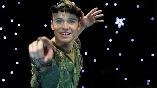 GIORGIO CAMANDONA Peter Pan su quotPETER PAN IL MUSICALquot  MILANO ARCIMBOLDI 13122016 [upl. by Mannie]