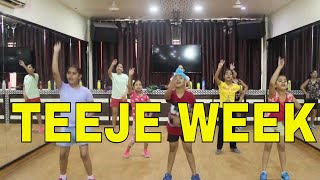 Teeje Week  Bhangra Dance Steps Video For Kids  Jordan Sandhu  Step2Step Dance Studio [upl. by Aisatal]