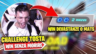 Vincere SENZA MAI Morire CHALLENGE WIN DEVASTANTE  FortniteITA fortnite fortniteita [upl. by Anikat]