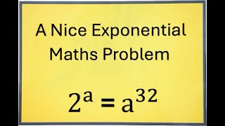 Exponents  Can you solve this Exponential Question education learnmath maths [upl. by Licna]